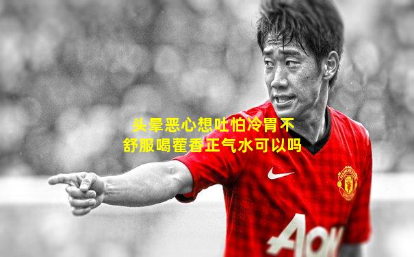 头晕恶心想吐怕冷胃不舒服喝蒮香正气水可以吗